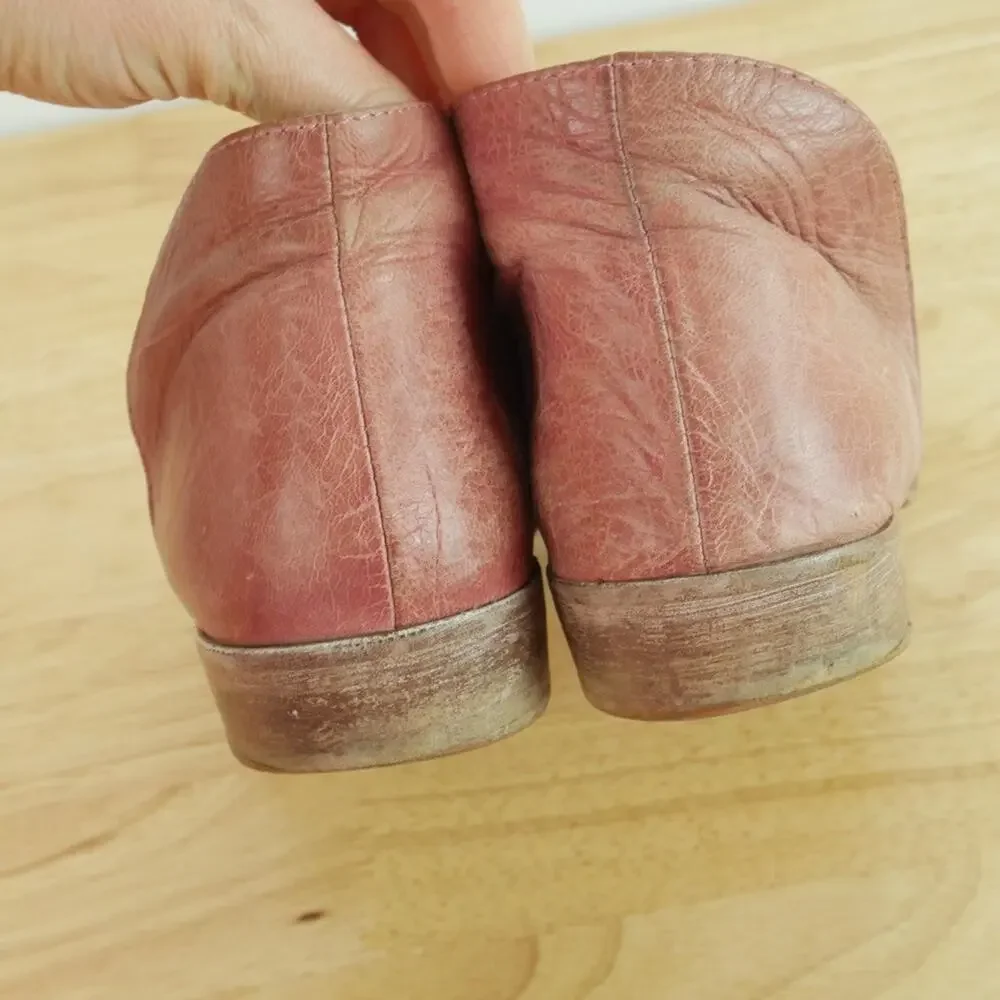 Free People Mont Blanc Sandals EU 38 US 7.5 8 Boho Festival Flats Bootie‎ Shoes